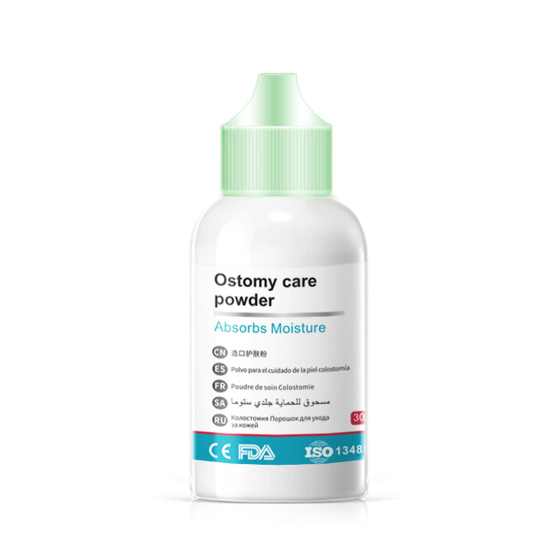 Stoma Skin Care Powder – 60 g Rapid-Dry Barrier, Soothes & Seals Sore Skin in One Dust, Leak-Proof Adhesion All Day