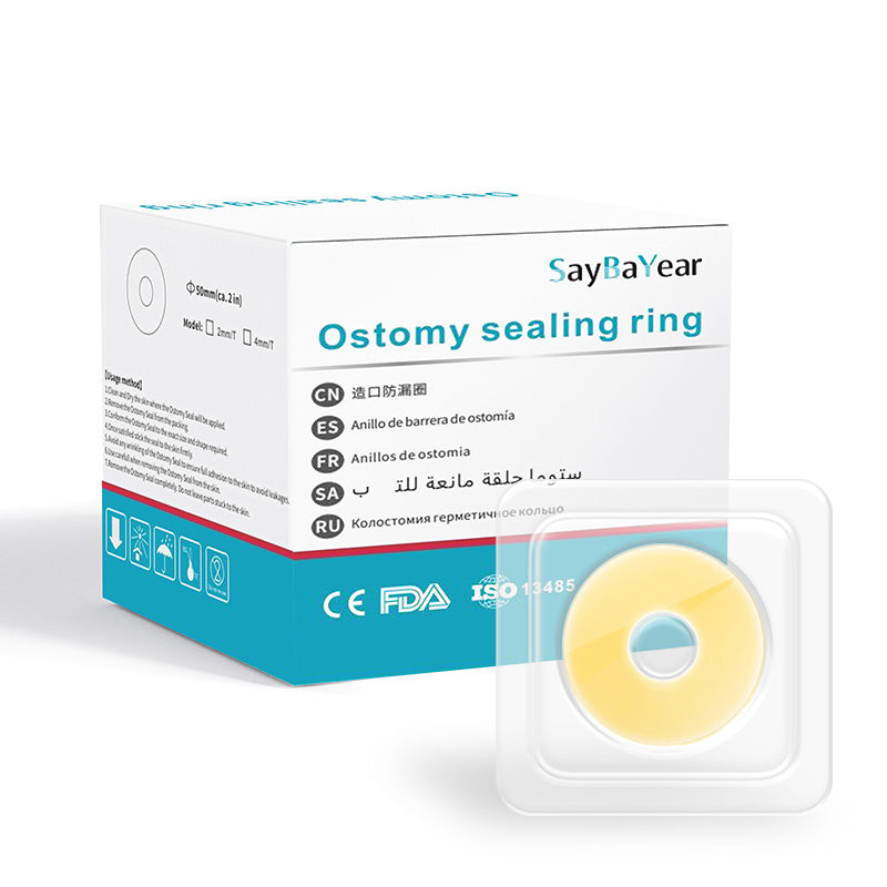 2 mm Ultra-Thin Stoma Leak-Proof Rings – 10-Pack Skin-Soft Seal, Instant Gap Fill & 24-Hr Zero-Leak Security