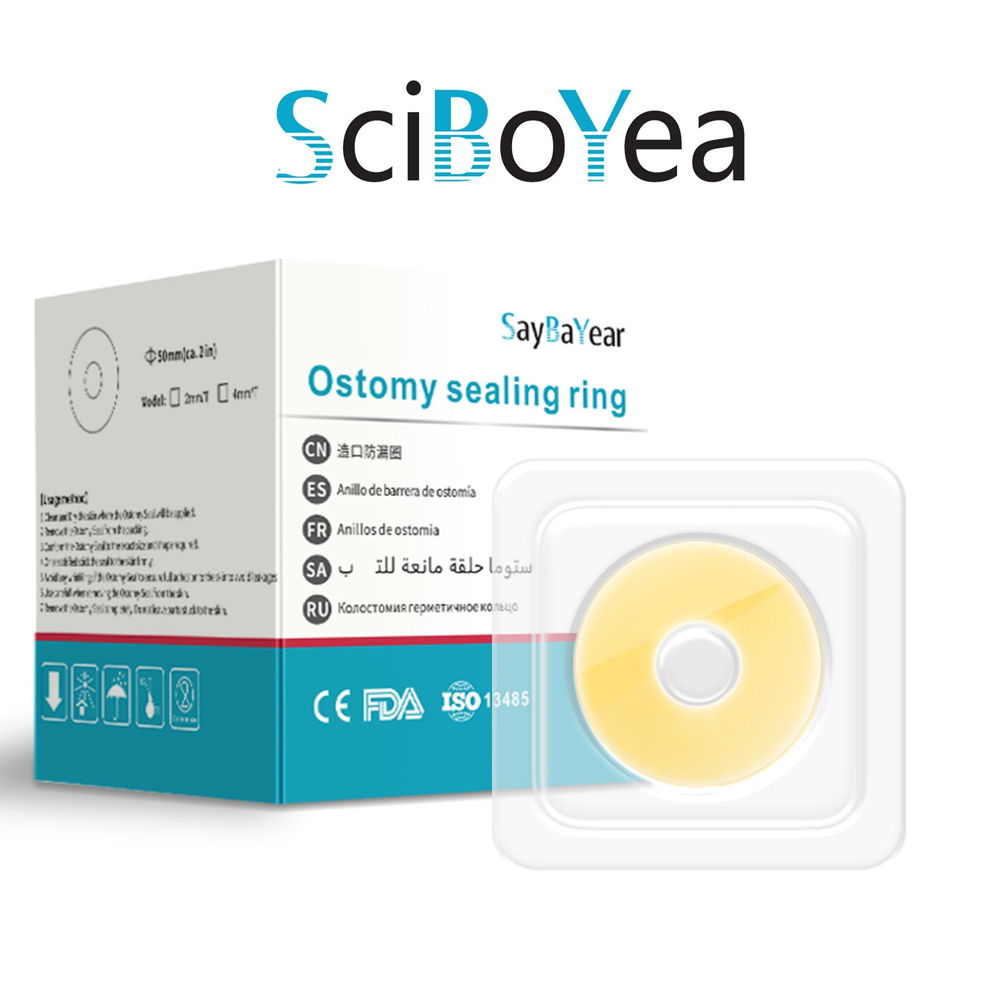 2 mm Ultra-Thin Stoma Leak-Proof Rings – 10-Pack Skin-Soft Seal, Instant Gap Fill & 24-Hr Zero-Leak Security
