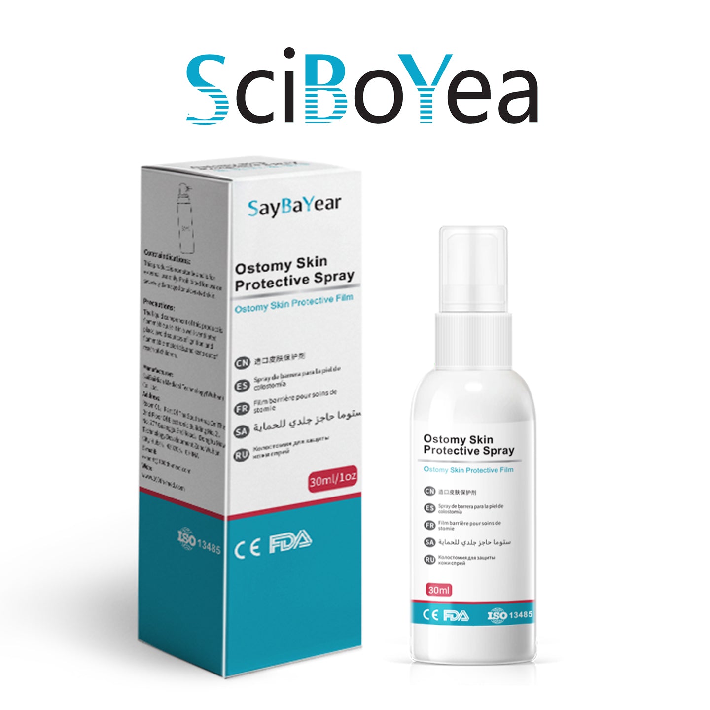 Ostomy Skin Shield – Rapid-Barrier Protection Spray, 24-Hour Leak-Proof Seal & Soothe in One Swipe
